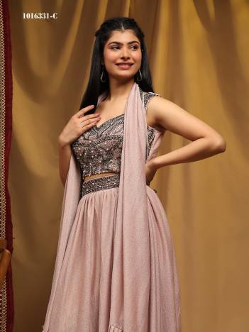 AMOHA 1016331 C & 1016331 D DESIGNER FANCY LEHENGA CHOLI WHOLESALER IN SURAT